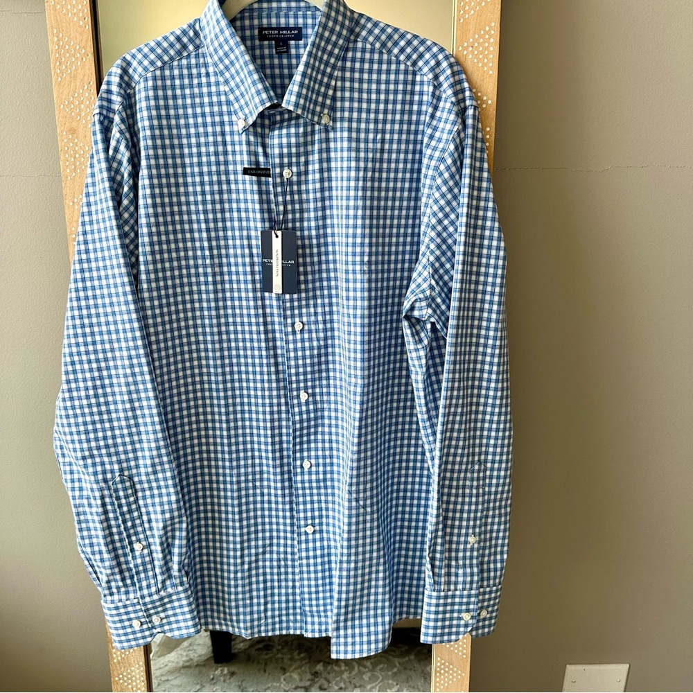 NWT Peter Millar Lightweight Button Down NWT - image 2